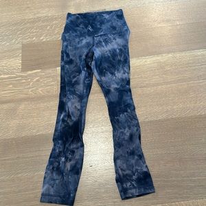 Lulu lemon tie dye leggings